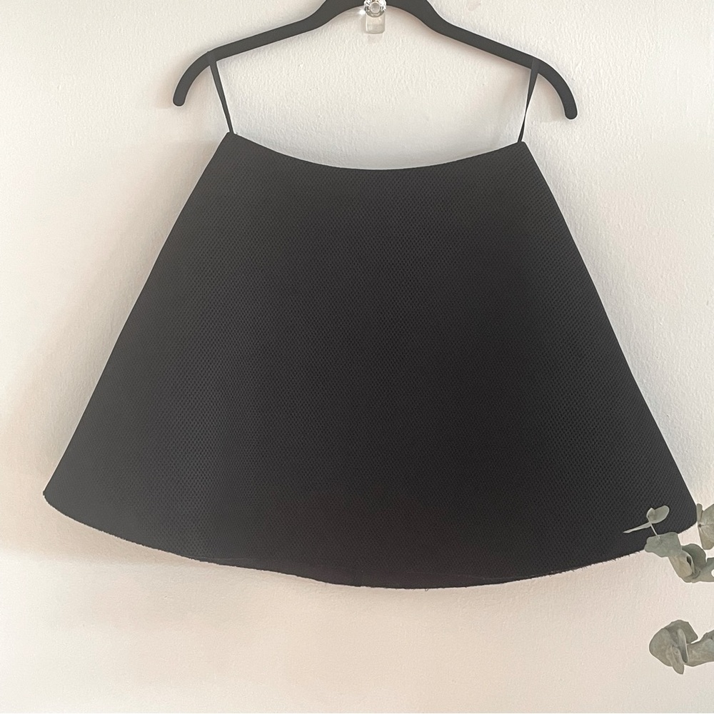 Kate Spade Saturday Scuba Mesh Neoprene A-line Skater Mini Skirt Size 4